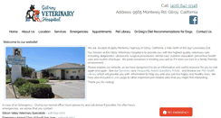 Desktop Screenshot of gilroyvet.com